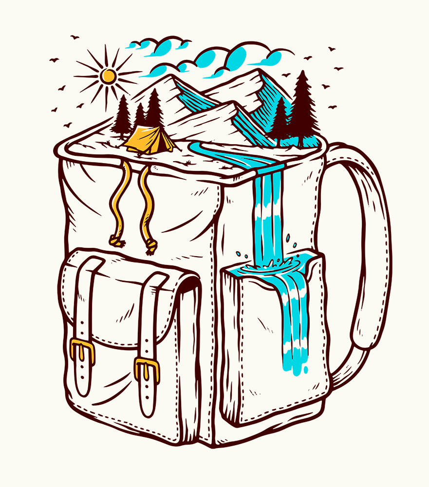Backpack Decal